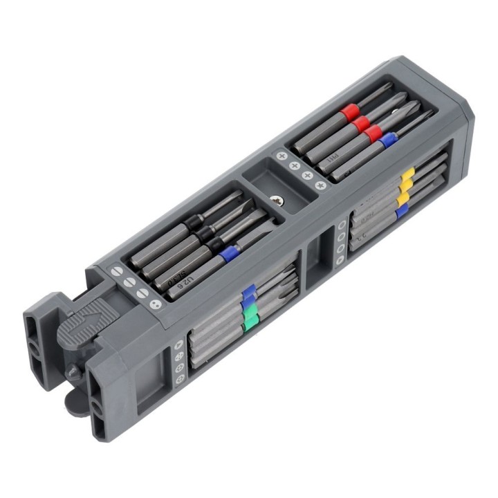 Set screwdrivers precision / screwdrivers service, bits 30w1 aluminium