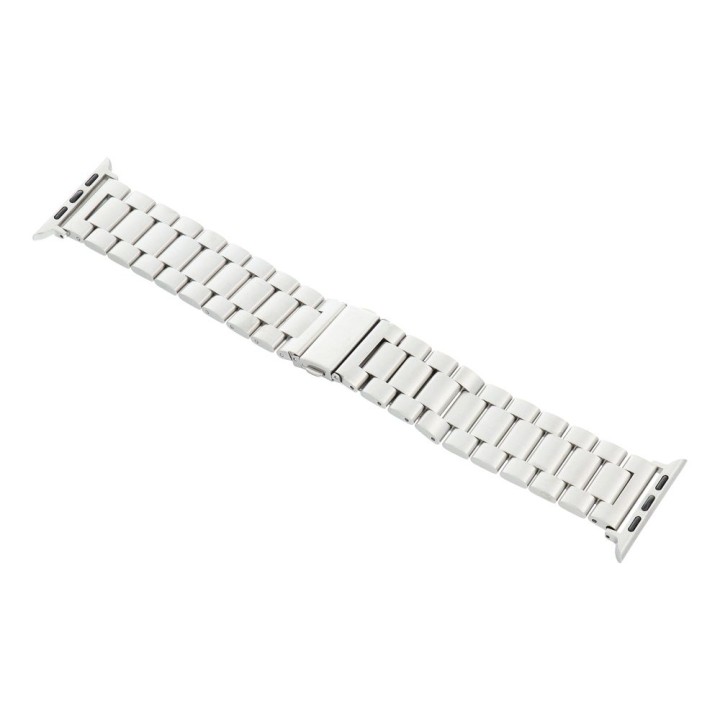Strap for Apple Watch Forcell F-Design FA10 clasp, steel 42 / 44 / 45 / 49 mm silver