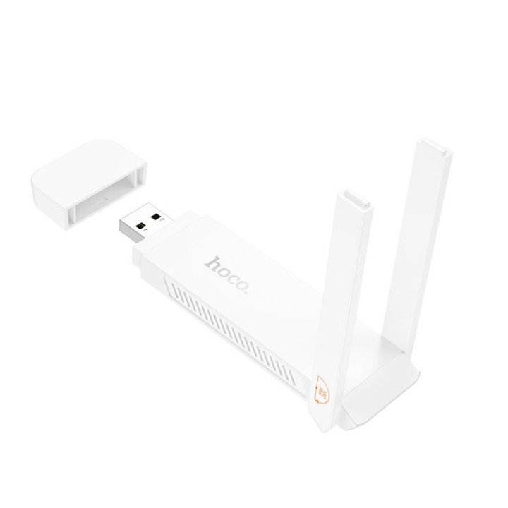 Router bezprzewodowy przenośny USB A Hoco WiFi HI40 biały