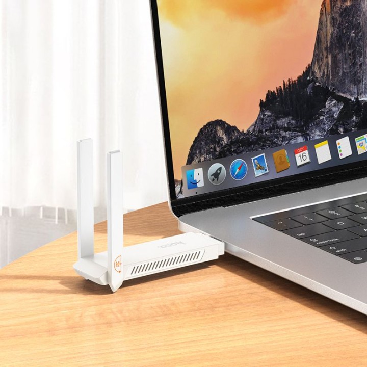 Router bezprzewodowy przenośny USB A Hoco WiFi HI40 biały