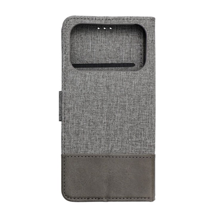 Flip case for iPhone 17 PRO / 18 PRO Gomma Book grey