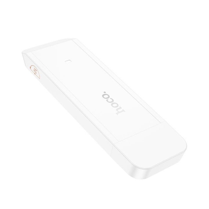 Portable wireless router USB A Hoco WiFi HI40 white
