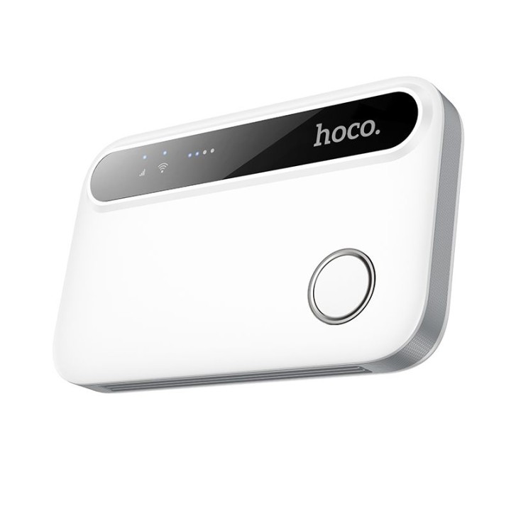 Портативний бездротовий роутер Hoco WiFi HI41 білий