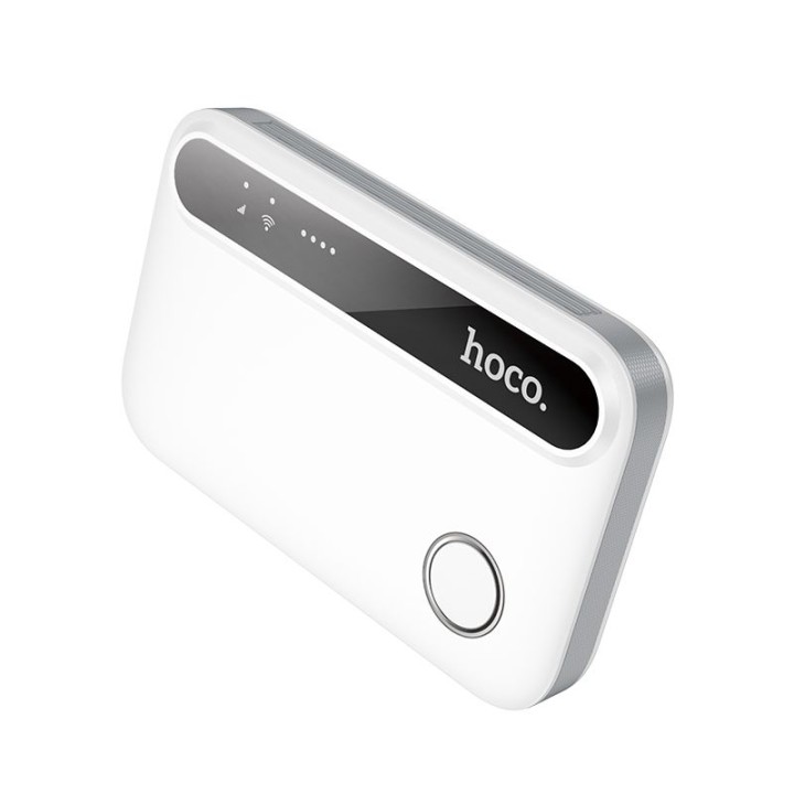 Portable wireless router Hoco WiFi HI41 white