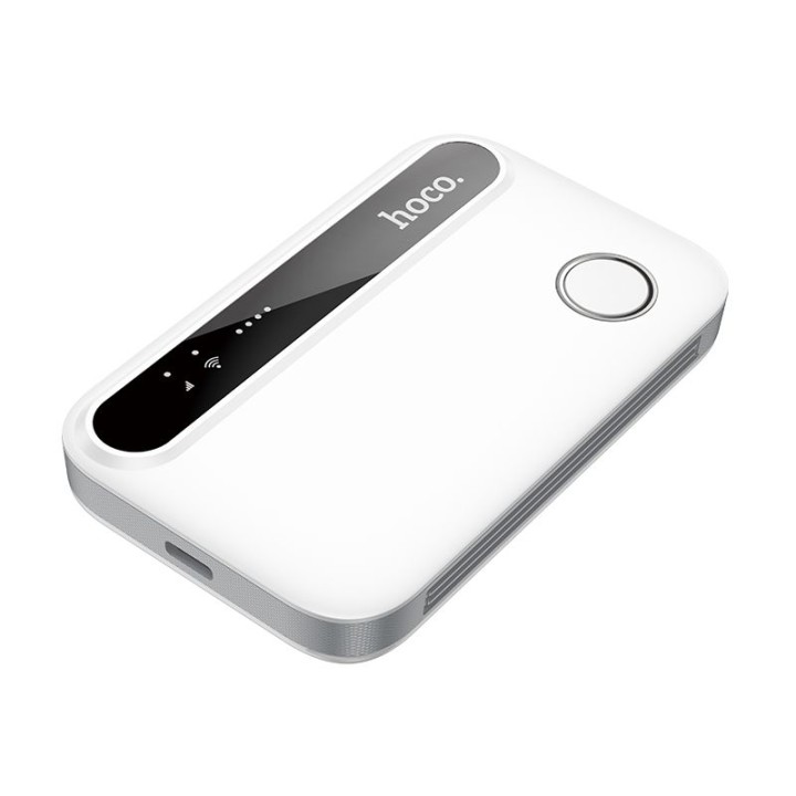 Router bezprzewodowy przenośny Hoco WiFi HI41 biały