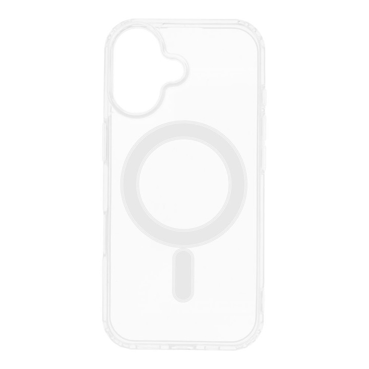 Чохол для iPhone 17 Clear Mag Cover (Str) сумісний з MagSafe прозорий