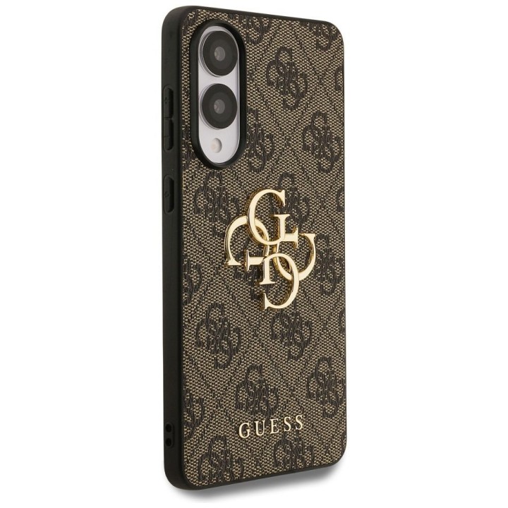 GUESS чохол для SAMSUNG S25 Edge GUHCS25E4GMGBR (4G PU Big Logo) коричневий
