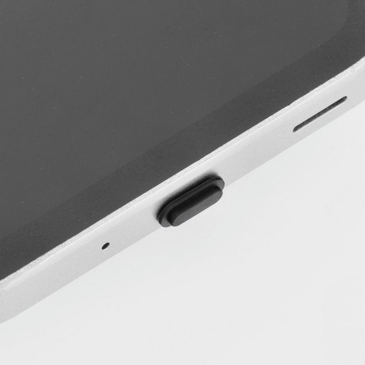 Charging port plug Lightning with holder black
