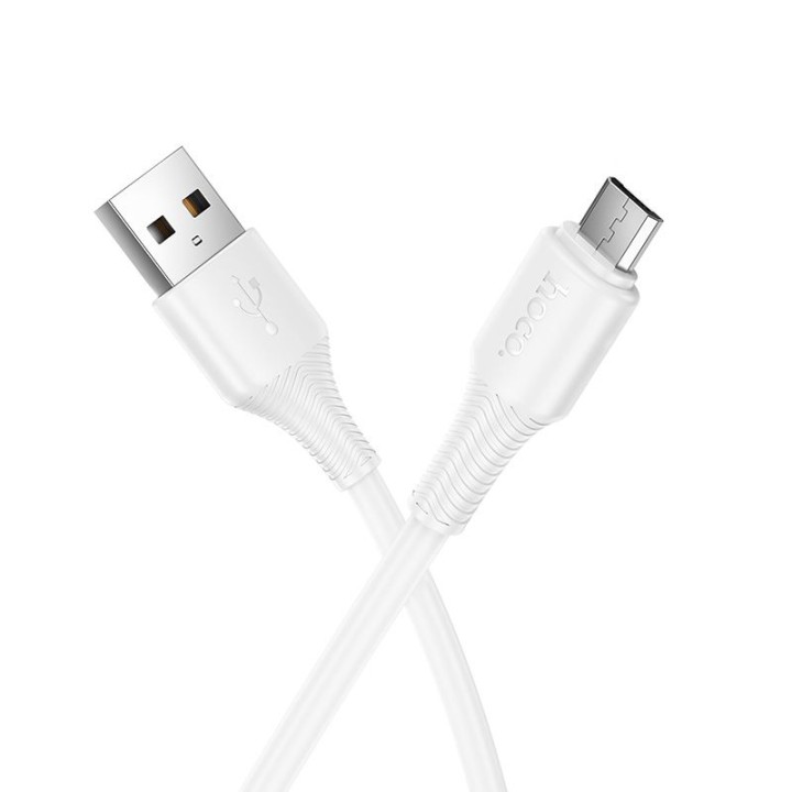 Кабель USB A для Micro USB Hoco 2,4A 1 m X120 білий