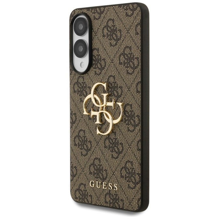 GUESS чохол для SAMSUNG S25 Edge GUHCS25E4GMGBR (4G PU Big Logo) коричневий
