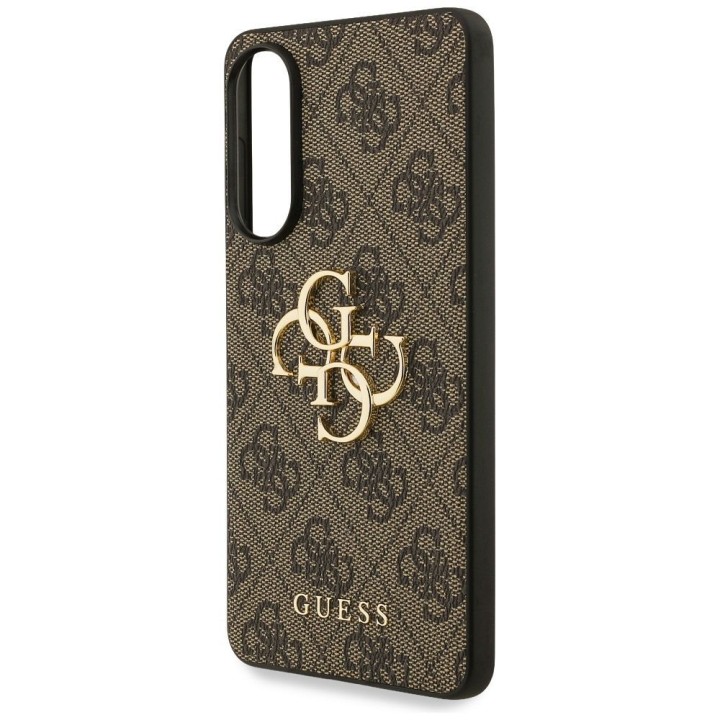 GUESS чохол для SAMSUNG S25 Edge GUHCS25E4GMGBR (4G PU Big Logo) коричневий
