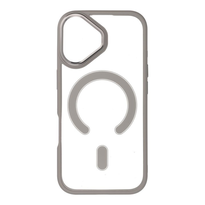 Case for iPhone 17 Color Edge Mag Cover MagSafe compatible titanium grey