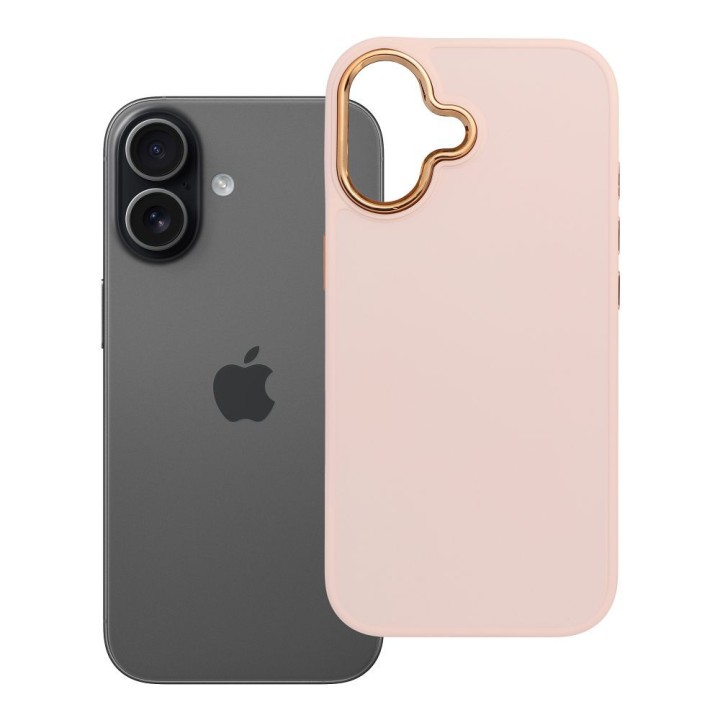 Чохол для iPhone 17 Frame пудрово-рожевий