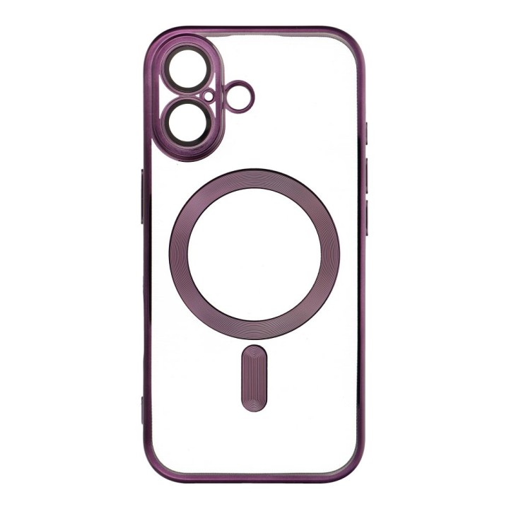 Case for iPhone 17 Electro Mag Cover MagSafe compatible purple