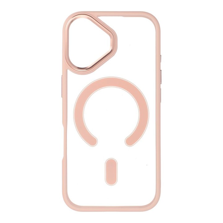 Case for iPhone 17 Color Edge Mag Cover MagSafe compatible pink