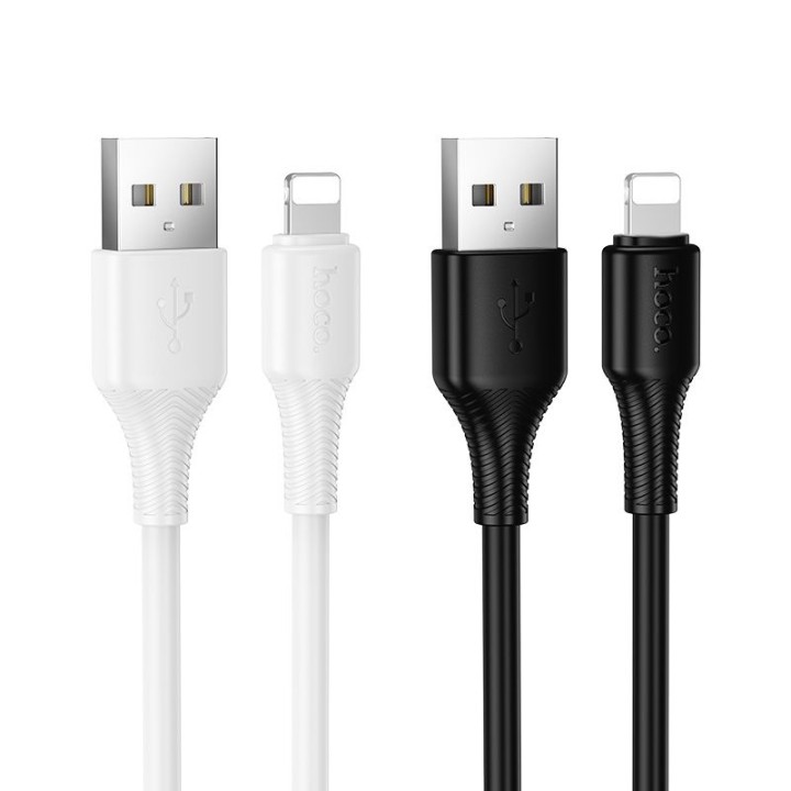 Kabel USB C do Lightning Hoco PD 27W 1 m X120 biały