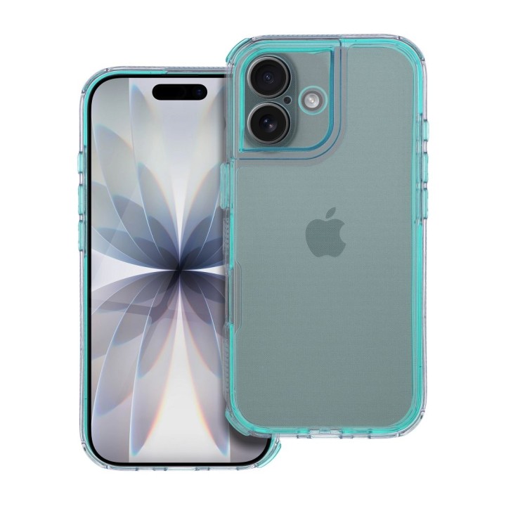 Чохол для iPhone 17 Matrix Clear м'ятний