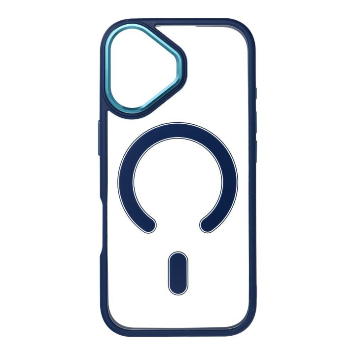 Case for iPhone 17 Color Edge Mag Cover MagSafe compatible blue