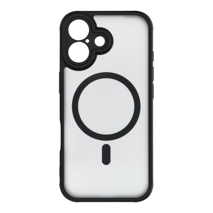 Чехол для iPhone 17 Full Matte Mag Cover совместимый с MagSafe черный