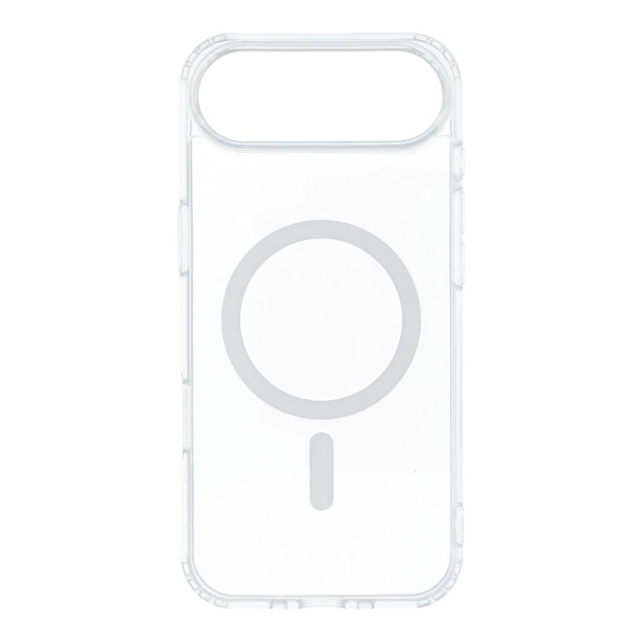 Case for iPhone 17 AIR Drop Glue Colorful Ring Mag Cover MagSafe compatible white