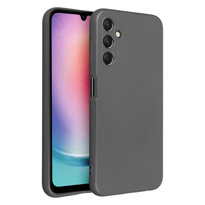 Etui na Samsung A25 5G Metallic szare