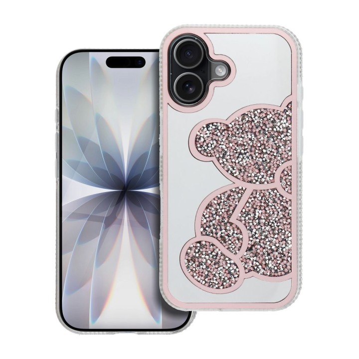 Чохол для iPhone 17 Teddy Bear рожевий