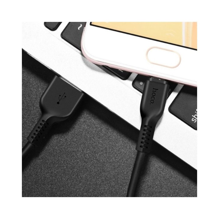 Кабель USB A для Lightning Hoco 2,4A 1 m X20 білий