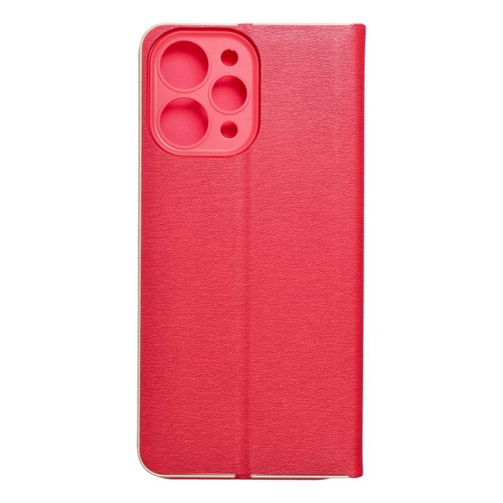 Чохол з клапаном для Xiaomi Redmi 12 4G / 12 5G Luna Book Gold червоний