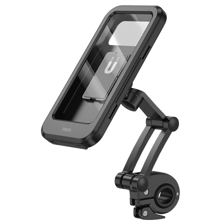 Uchwyt na telefon do roweru / motocykla Hoco CA101 czarny