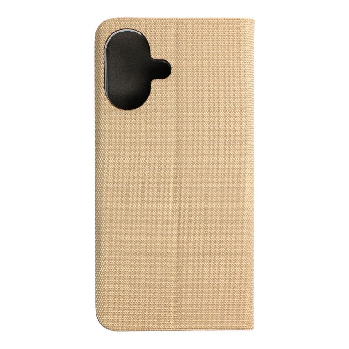 Чехол с клапаном для iPhone 17 / 18 Sensitive Book золотой