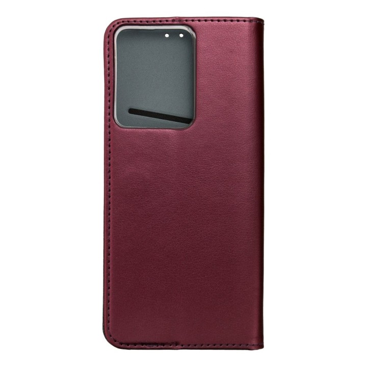 Flip case for Realme 14T 5G Smart Magneto burgundy