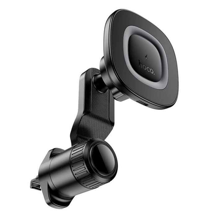 Wireless car phone holder Hoco 15W for the air vent HW30 black