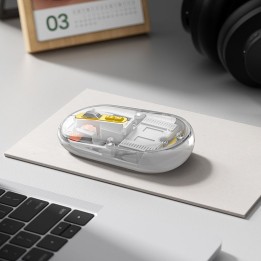 Беспроводная мышь Hoco 2,4G 1600 dpi двухрежимная bluetooth GM35 белая