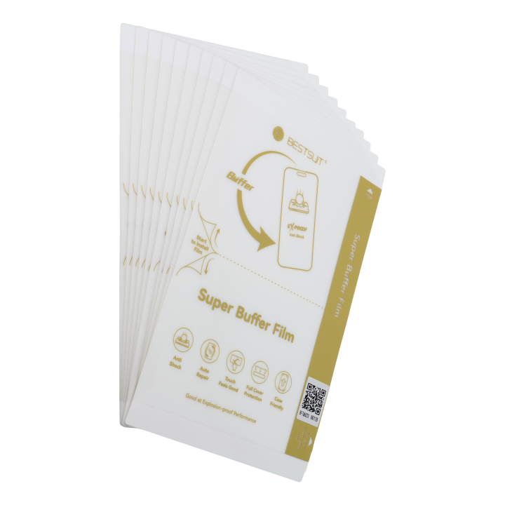 Film for cutting for plotter Bestsuit Anti-Blue Light (Eyes Protection) 0,13mm 196 x 125 mm 10 pcs transparent