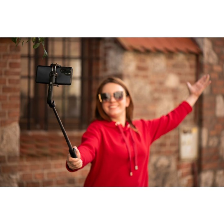 Selfie stick Forcell F-Grip S70M tripod з пультом бездротовим чорний 0INT