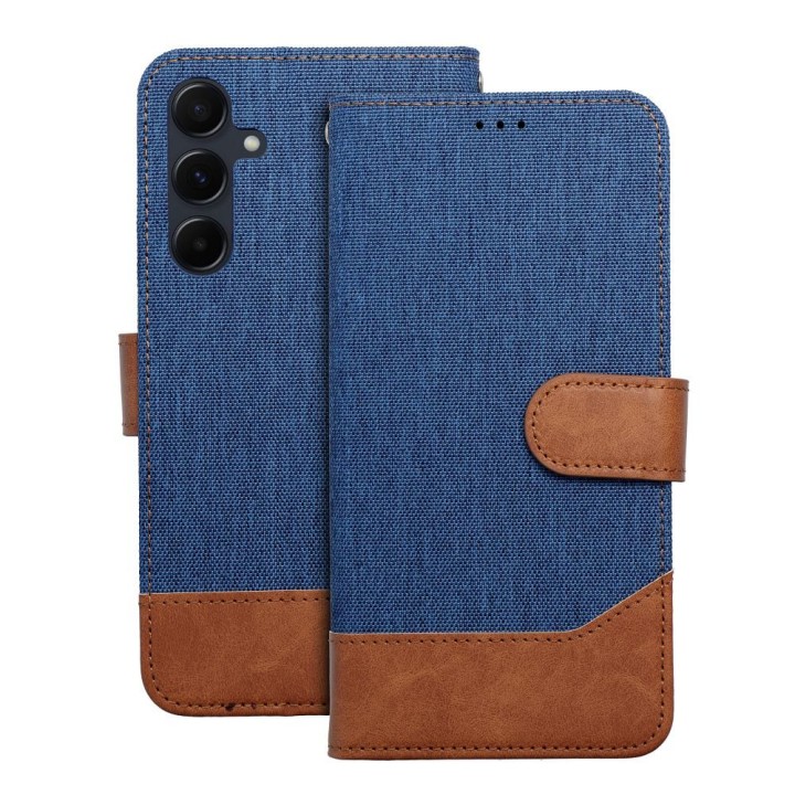 Flip case for Samsung A17 Jeans Book blue