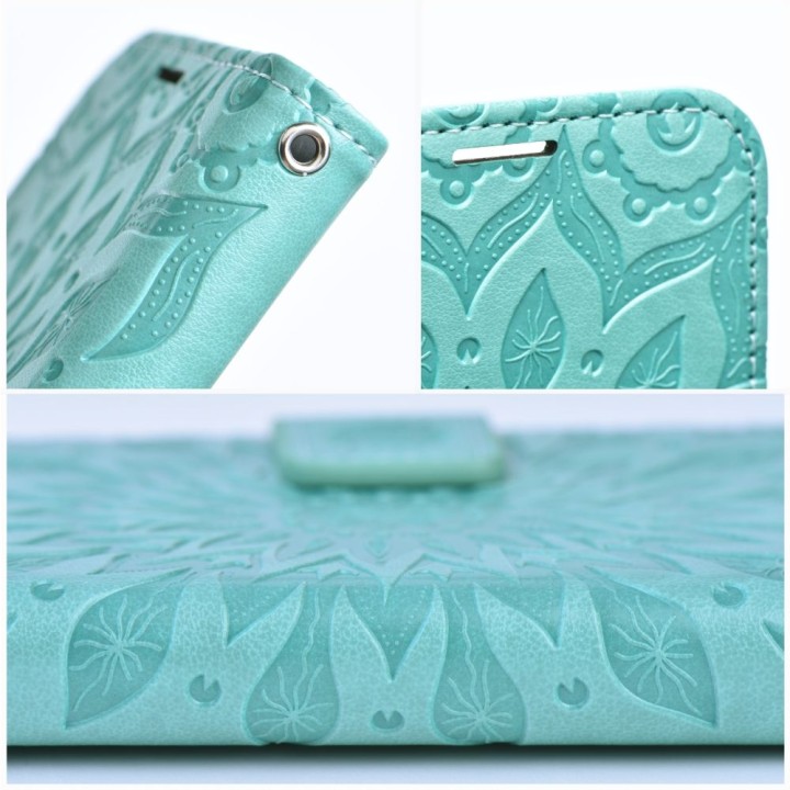 Flip case for Samsung A17 Mezzo Book mandala green