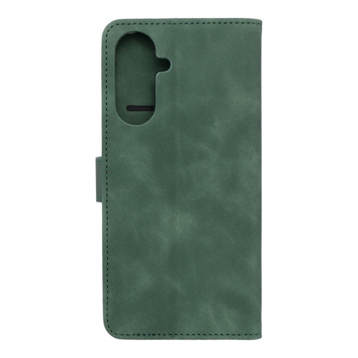 Flip case for Samsung A17 Tender Book green