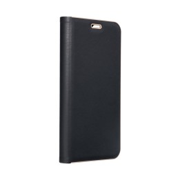Чехол с клапаном для Samsung A17 Luna Book Gold черный