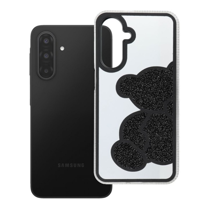 Чехол для Samsung A17 / A18 Teddy Bear черный