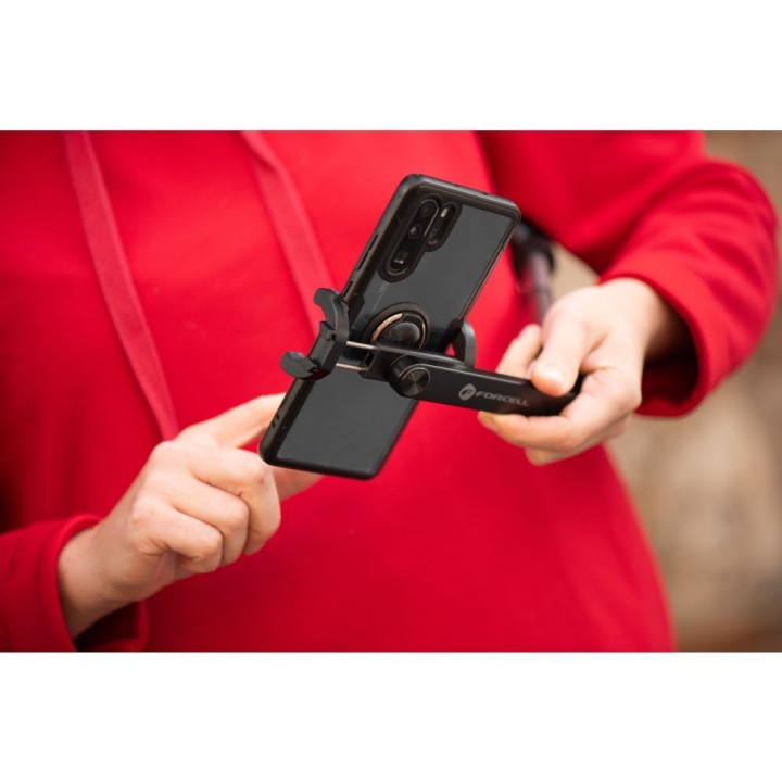 Selfie stick Forcell F-Grip S70M tripod with remote control wireless black 0INT