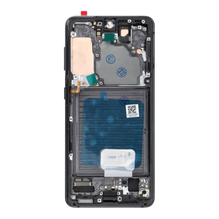 LCD дисплей для SAMSUNG S21 5G Grey SOFT OLED с рамка