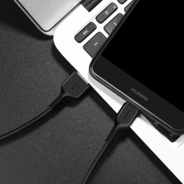 Кабель USB-A – USB-C Hoco 2,4A 3 m X20 черный