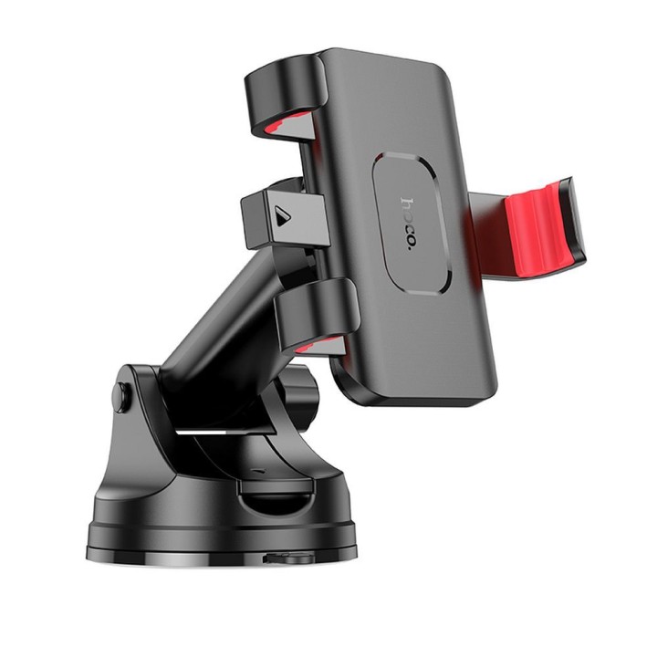Phone holder for car universal Hoco for windscreen / dashboard H22 black