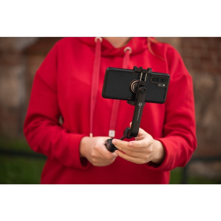 Selfie stick Forcell F-Grip S70M tripod with wireless remote control black 0INT