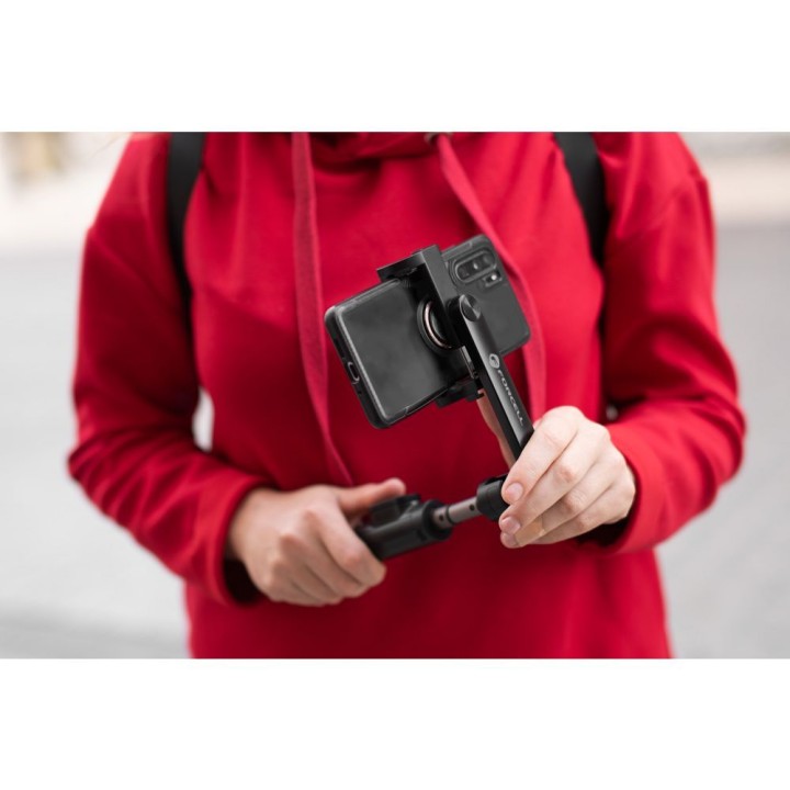 Selfie stick Forcell F-Grip S70M tripod with remote control wireless black 0INT