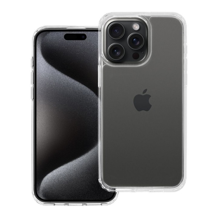 Чохол для iPhone 15 PRO Super Clear Hybrid прозорий