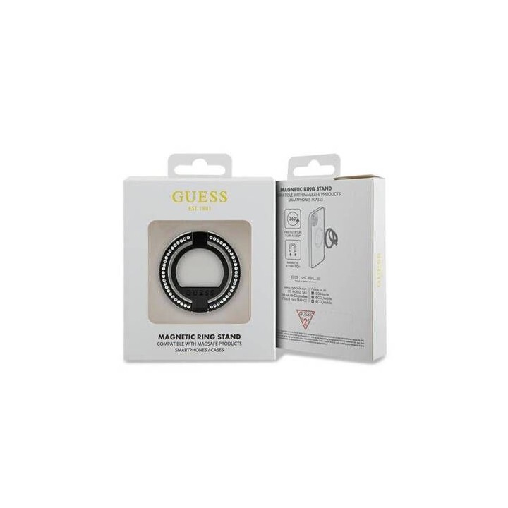 GUESS ring stand GUMRSALDGK (Rhinestones) чорний