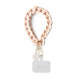 GUESS hand strap GUOUCBMC4MP (Large Chain Acrylic 4G Charms) розовый