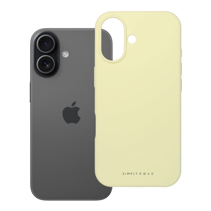 ROAR чехол CLOUD SKIN для IPHONE 17 светло-желтый